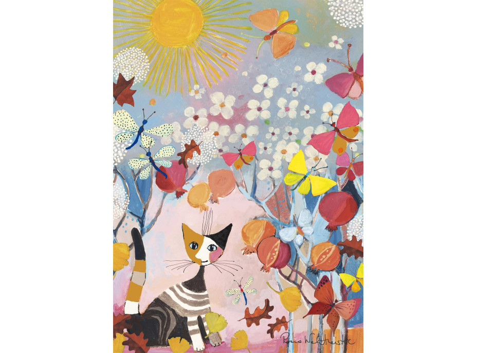 SCHMIDT Puzzle Prúžkované mačiatko 1000 dielikov