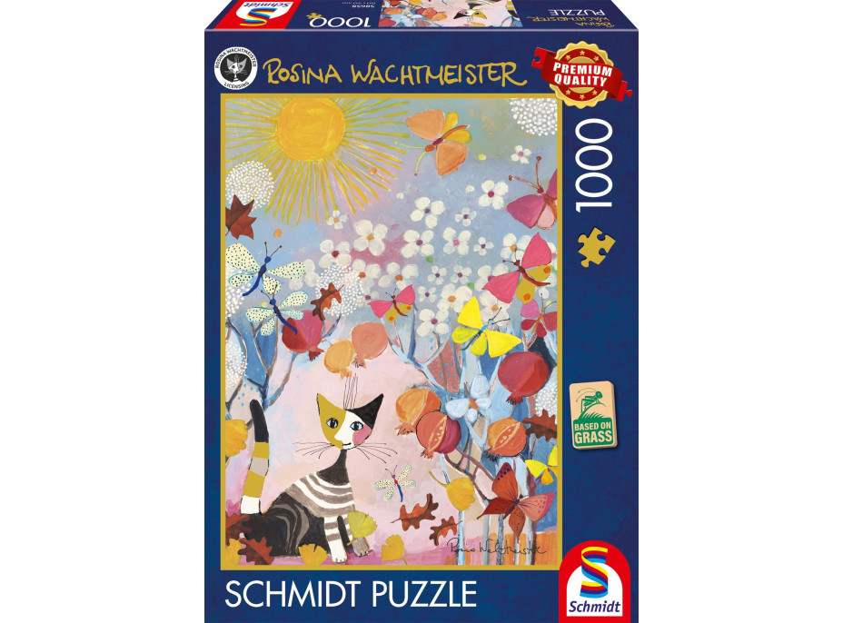 SCHMIDT Puzzle Prúžkované mačiatko 1000 dielikov