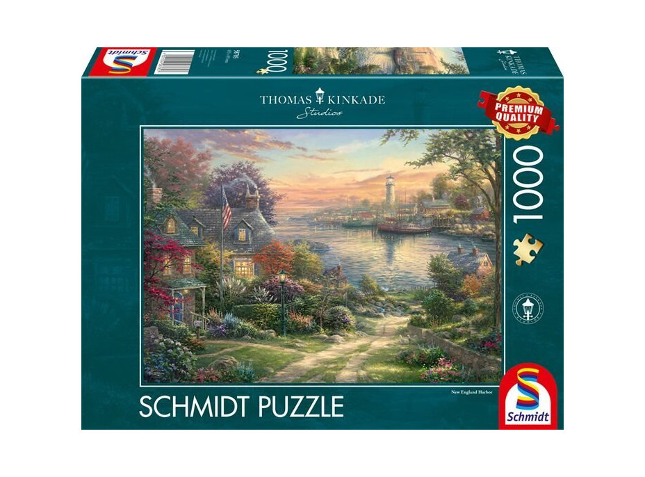 SCHMIDT Puzzle Prístav Nové Anglicko 1000 dielikov