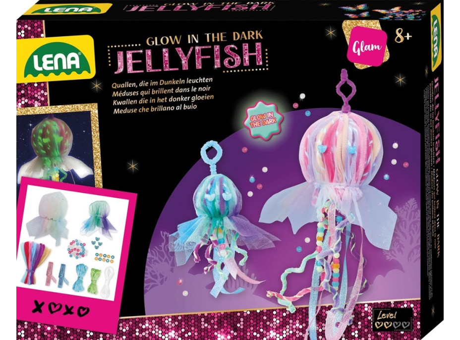 Lena Prívesok Medúza svietiaca v tme