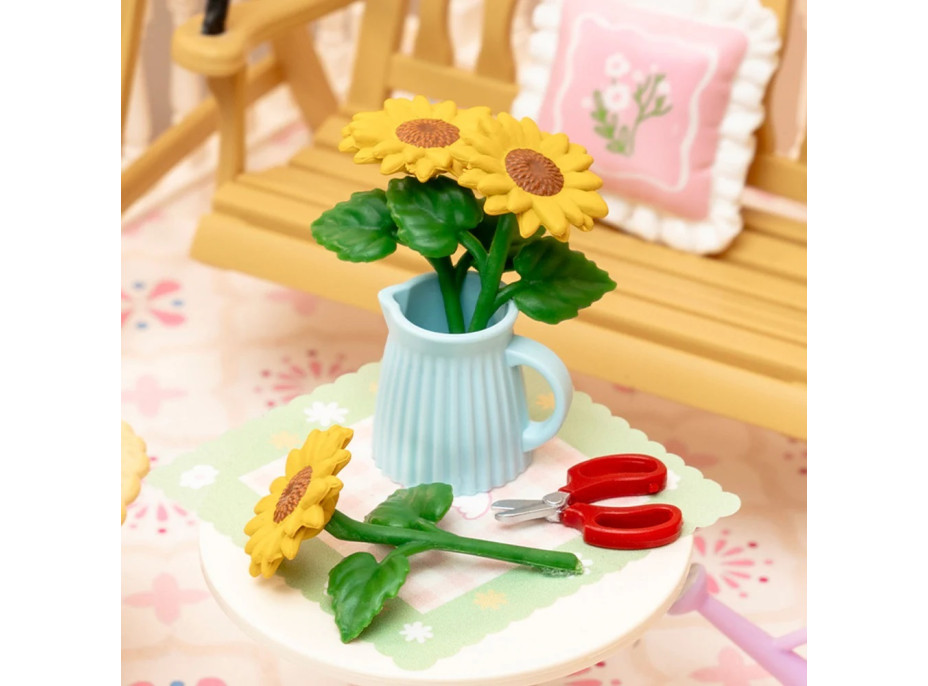 RoboTime 3D drevená skladačka Rozšírenie pre miniatúry domčekov Terasa s hojdačkou