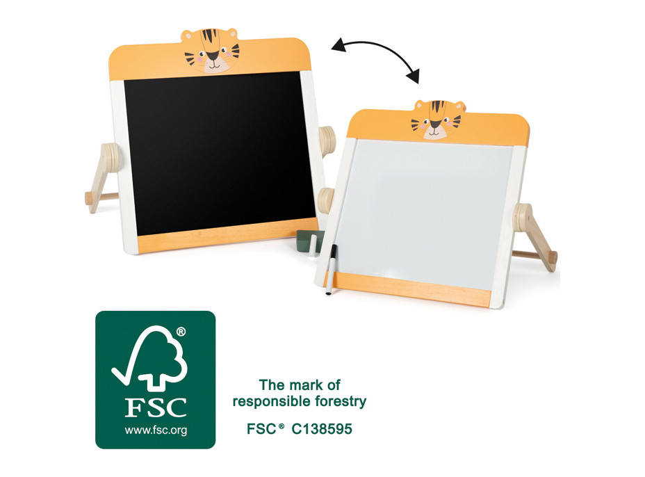 small foot Tabuľa 2 v 1 Safari