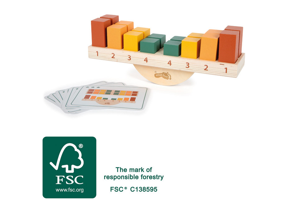 small foot Montessori balančná hra