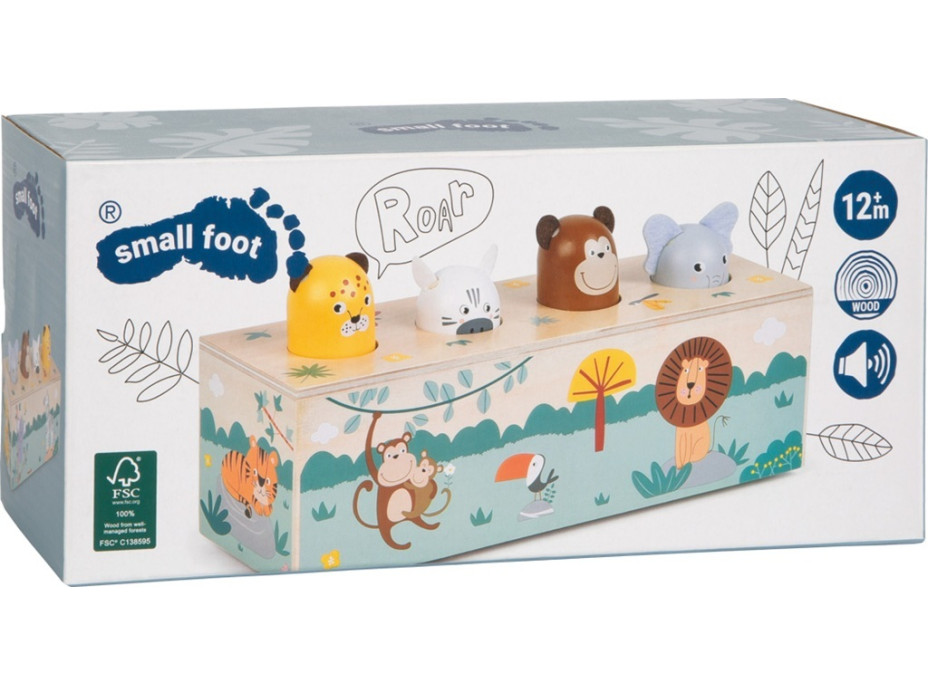 small foot Zvuková zatĺkačka Safari