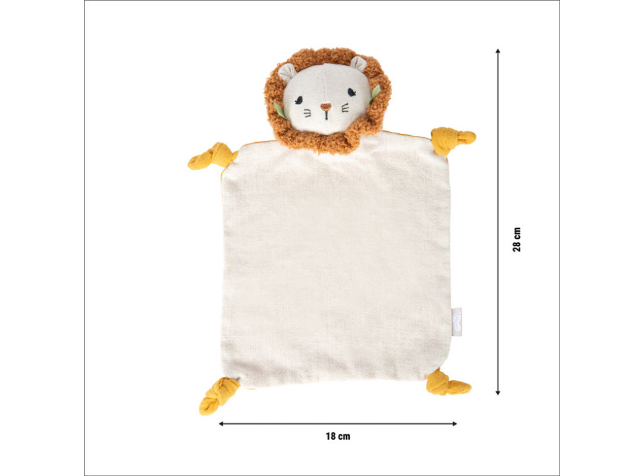 small foot Látkový muchláčik Levíček