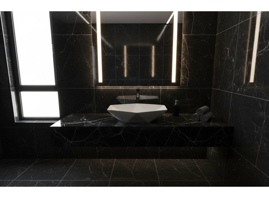 Keramické umývadlo BESARO EURUS - biele