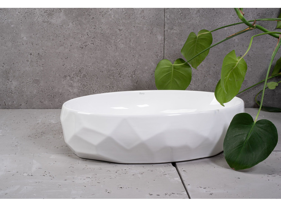 Keramické umývadlo REA MAYA-biele