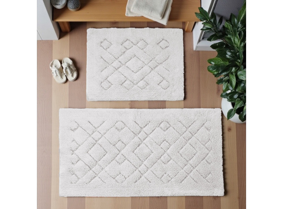 Kúpeľňová predložka BOSTON 12 - ecru