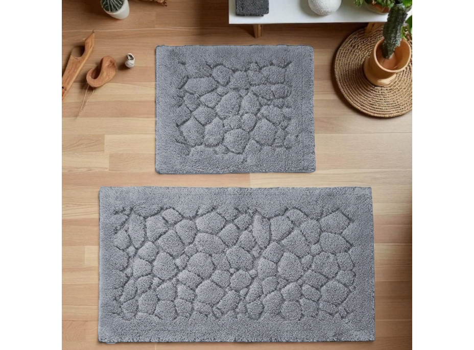 Kúpeľňová predložka BOSTON 10 - šedá