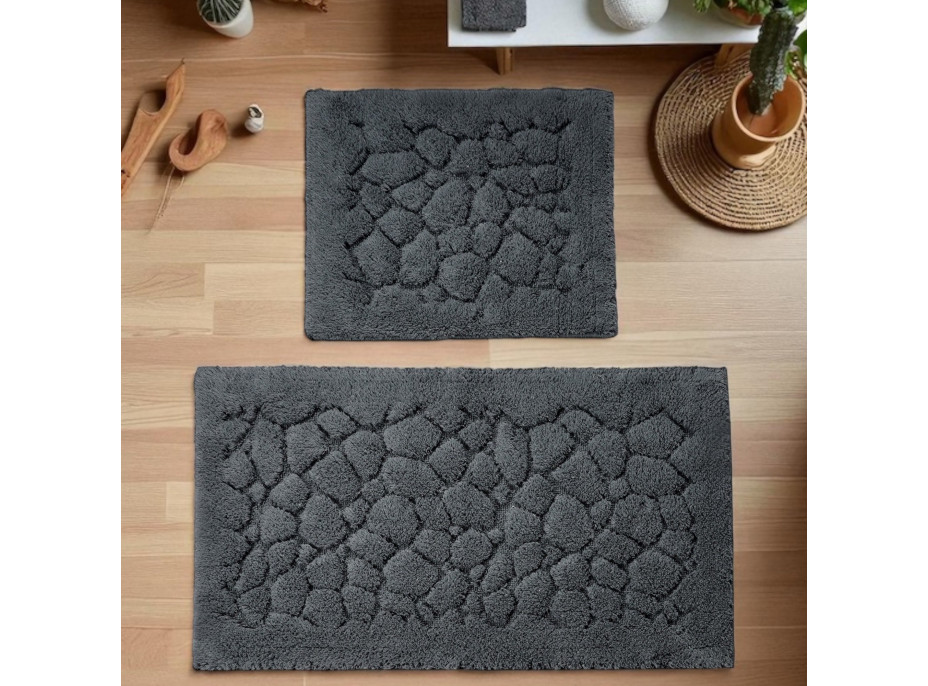 Kúpeľňová predložka BOSTON 10 - grafitová