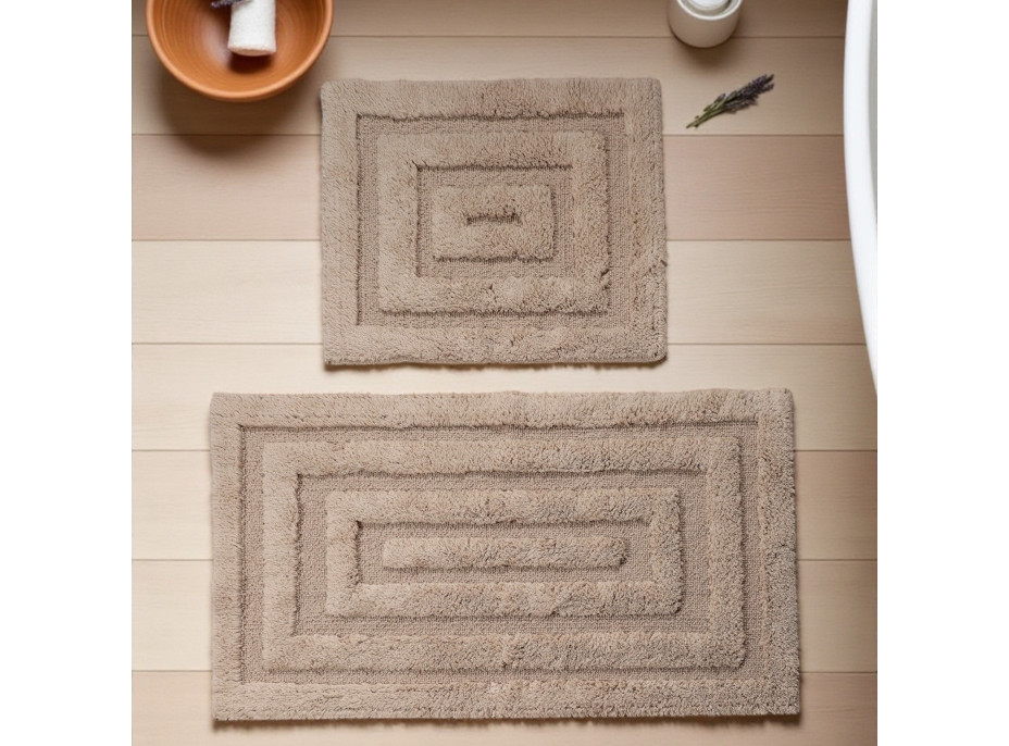 Kúpeľňová predložka BOSTON 13 - béžová