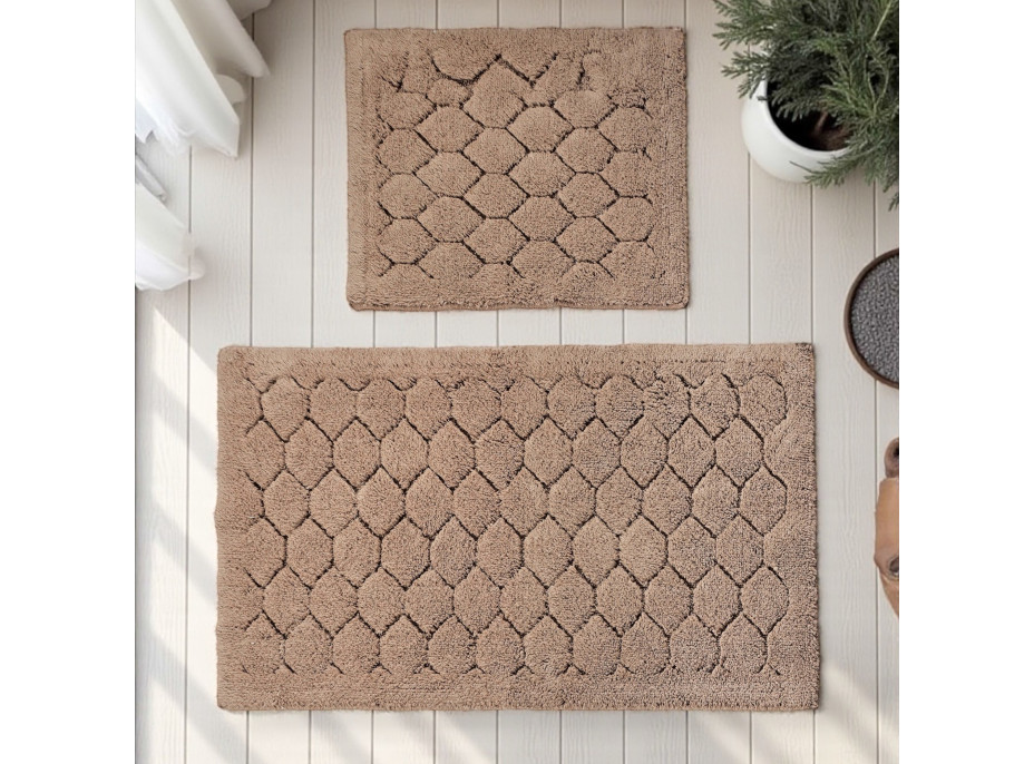 Kúpeľňová predložka BOSTON 14 - béžová