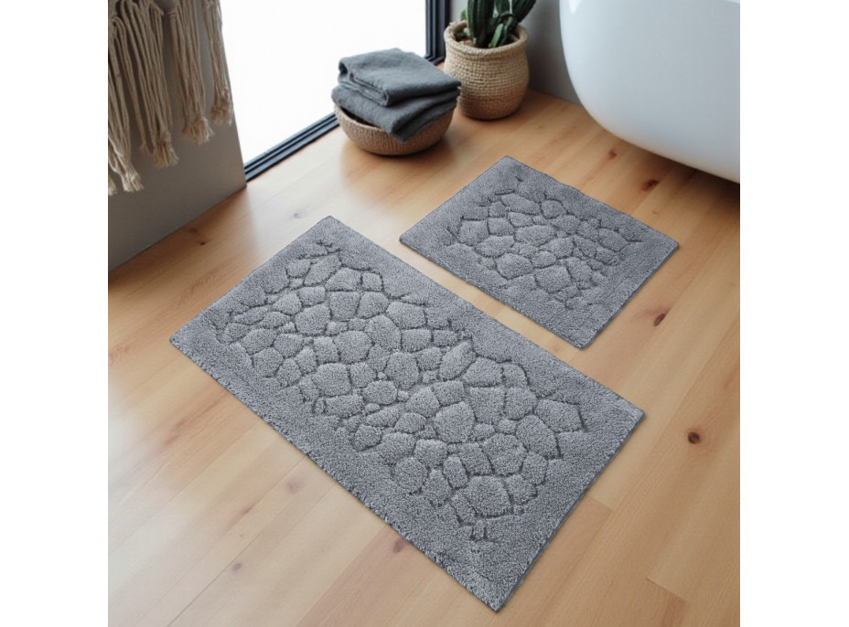 Kúpeľňová predložka BOSTON 10 - šedá