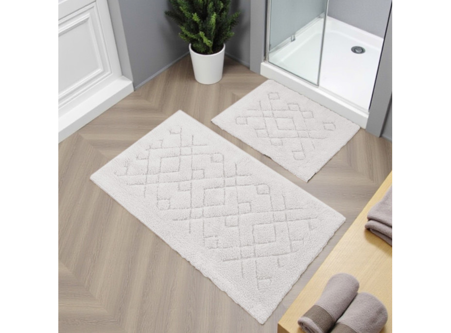 Kúpeľňová predložka BOSTON 12 - ecru