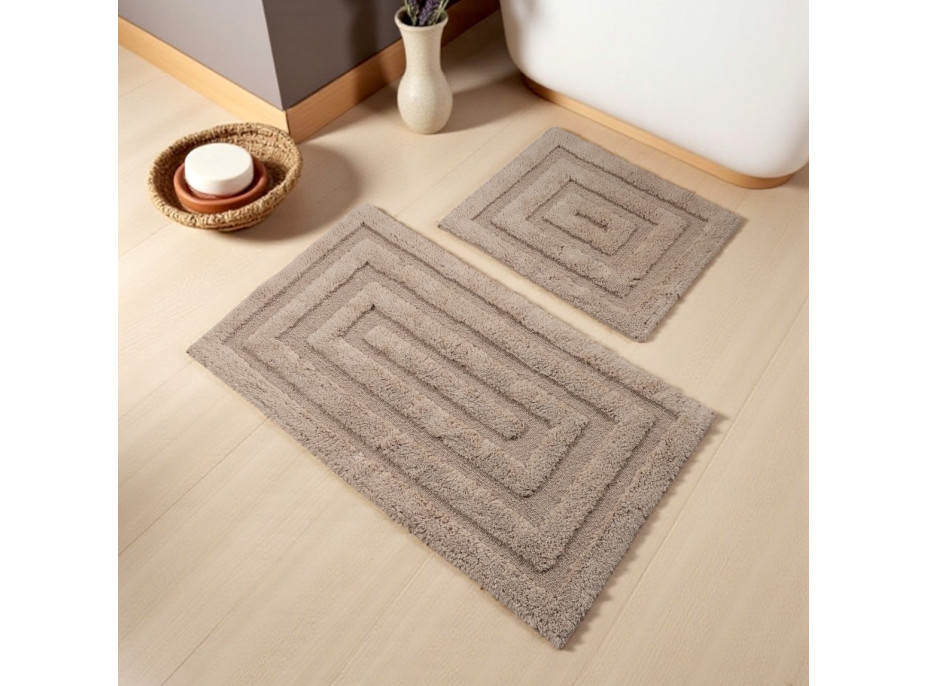 Kúpeľňová predložka BOSTON 13 - béžová