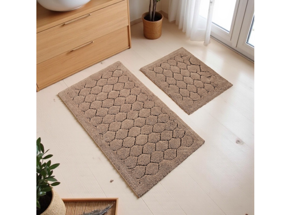 Kúpeľňová predložka BOSTON 14 - béžová