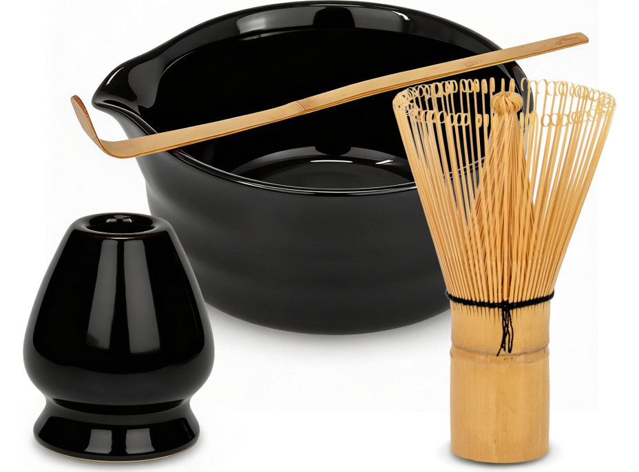 Matcha set MIDORI DREAM - čierny