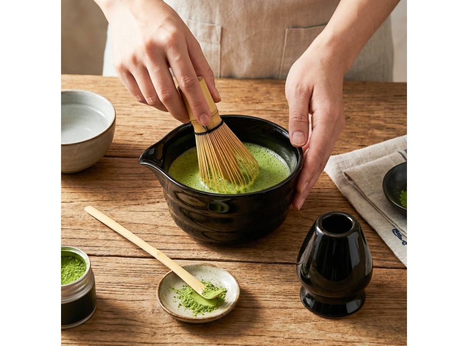 Matcha set MIDORI DREAM - čierny