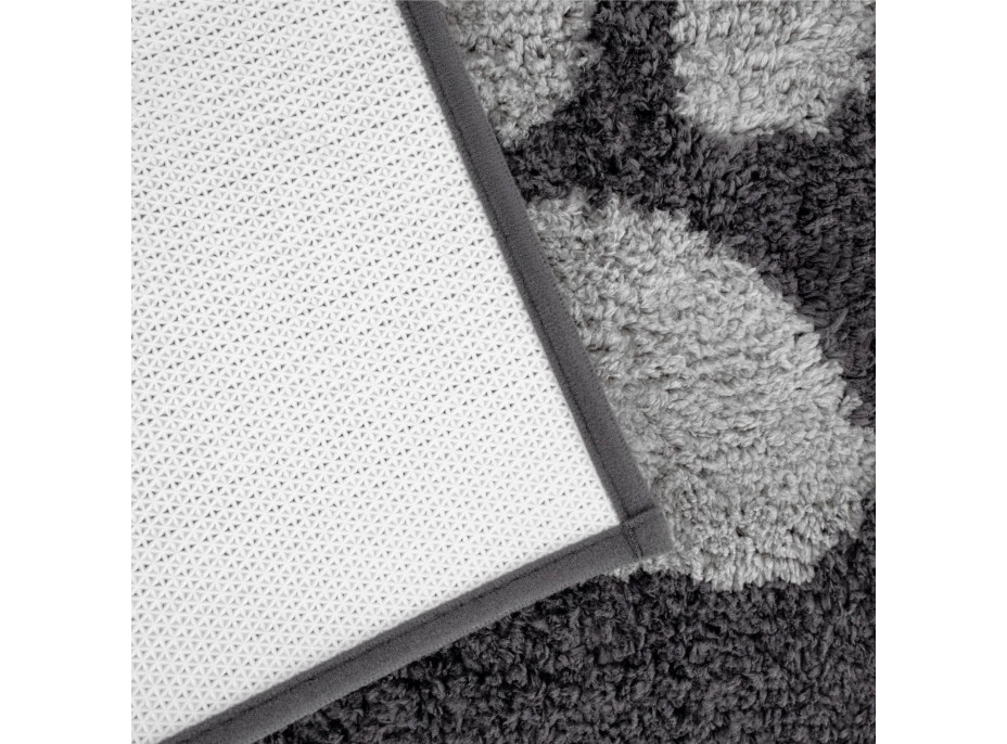 Koberec pre psov SOFT SHAGGY PAW - 45x70 cm - grafitový