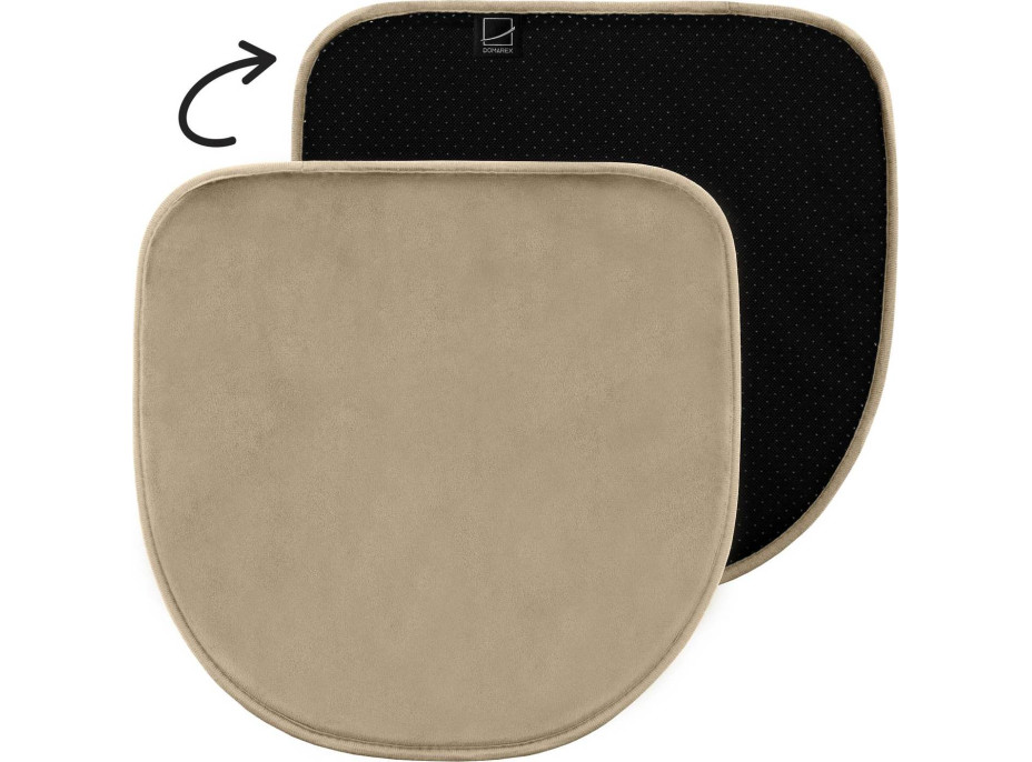 Podsedák na stoličku MARIE 39x38 cm - béžový