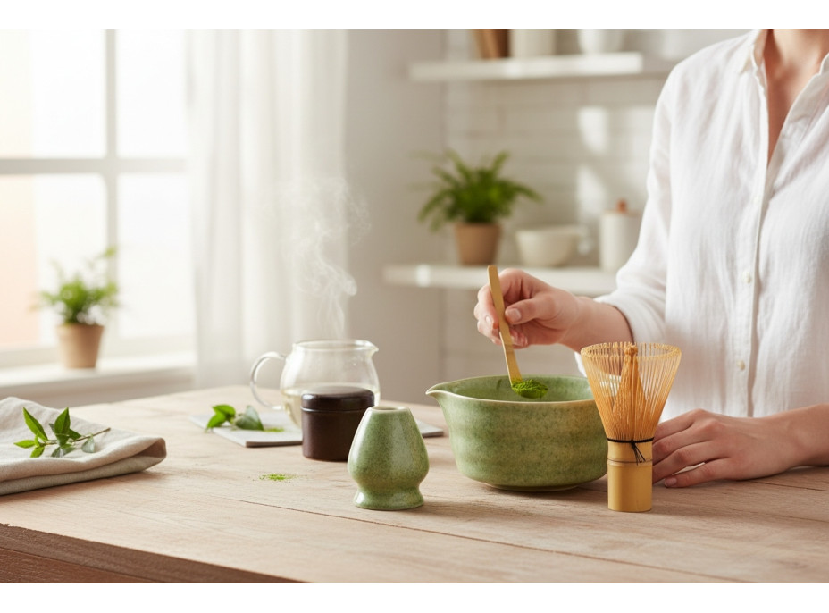 Matcha set MIDORI DREAM - zelený