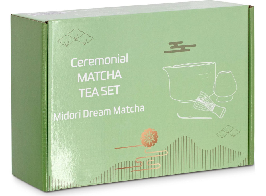 Matcha set MIDORI DREAM - zelený