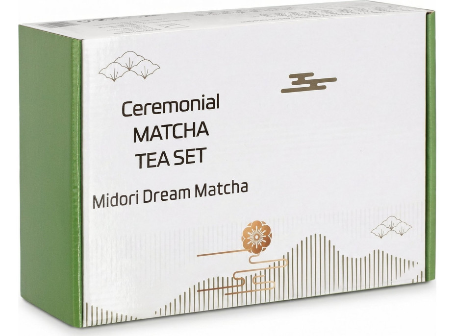 Matcha set MIDORI DREAM - krémový/ecru