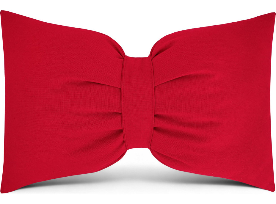 Dekoračný vankúš GLAM 30x50 cm - červený