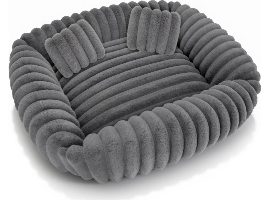 Pelech pre psov TOLA 70x80 cm - šedý