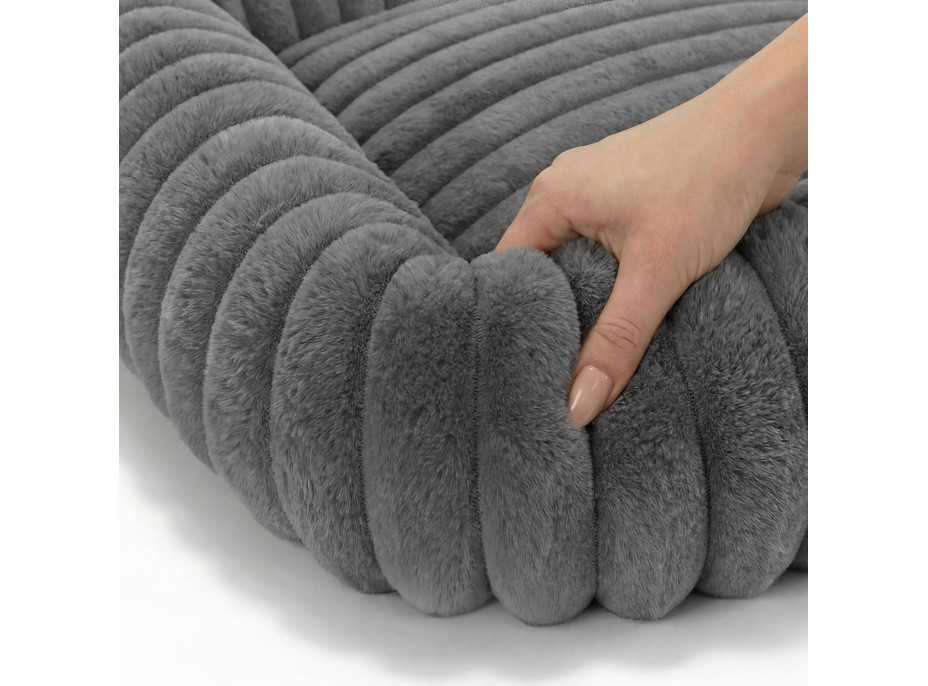 Pelech pre psov TOLA 70x80 cm - šedý