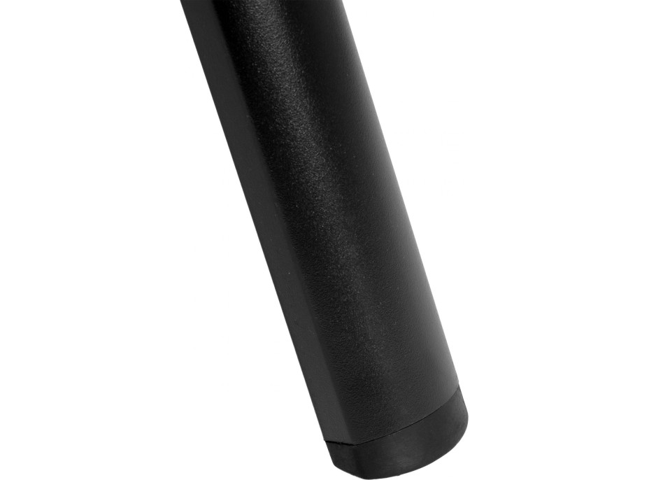 Skladacie kovové schodíky EASYSTEP čierne - 2stupňové