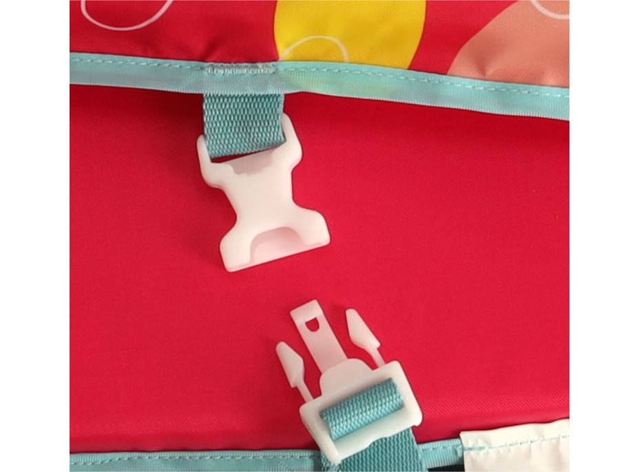 Plavecká vesta s rukávmi AQUASTAR - 3-6 rokov, 19-30 kg - ružová