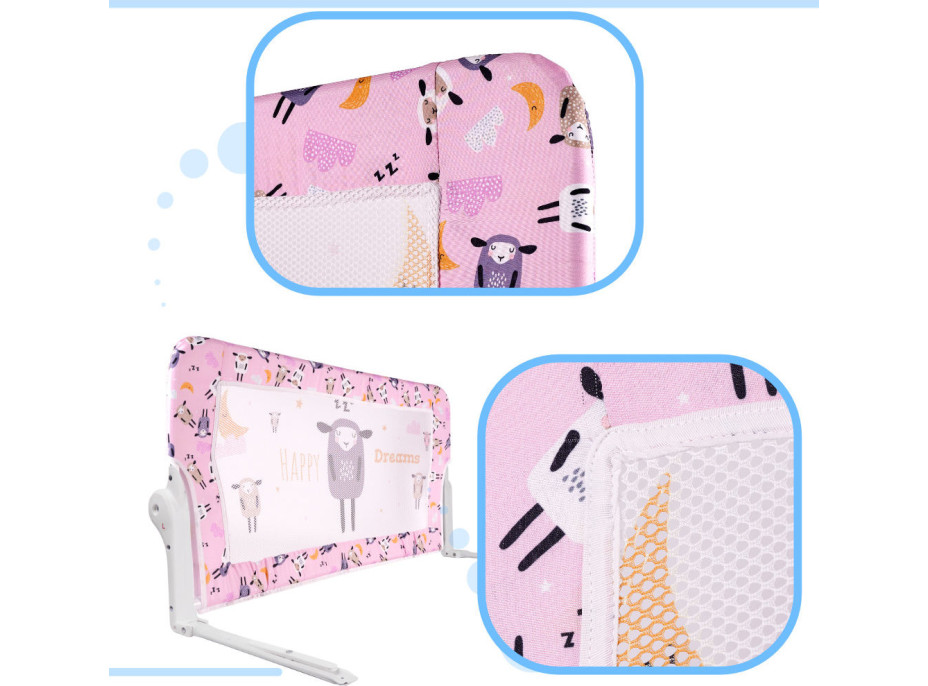 Bezpečnostná zábrana k posteli - 90 cm - Ovečka