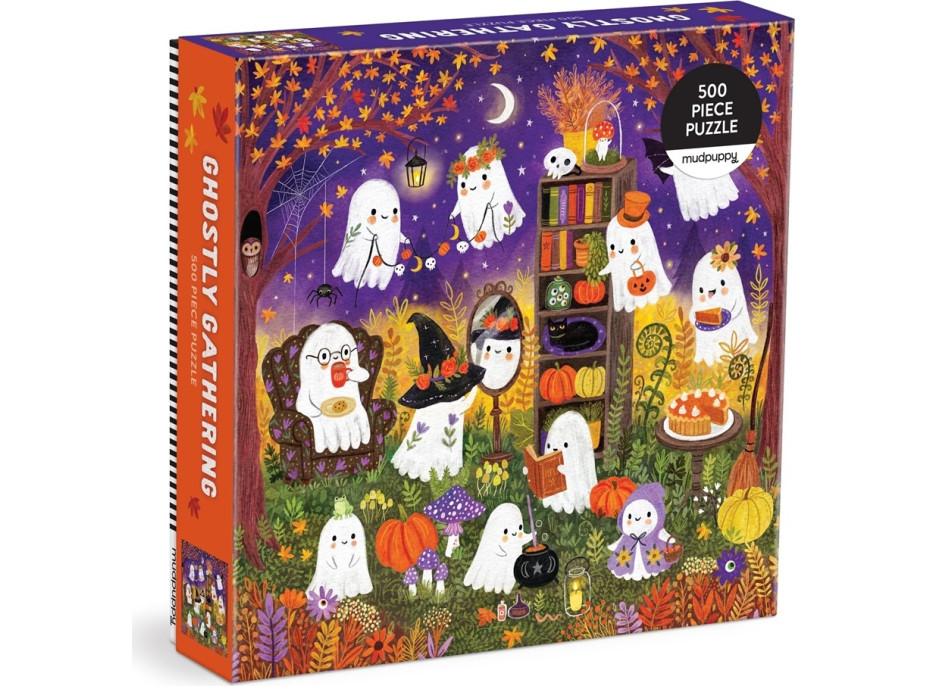 Mudpuppy Puzzle Strašidelná stretnutie 500 dielikov