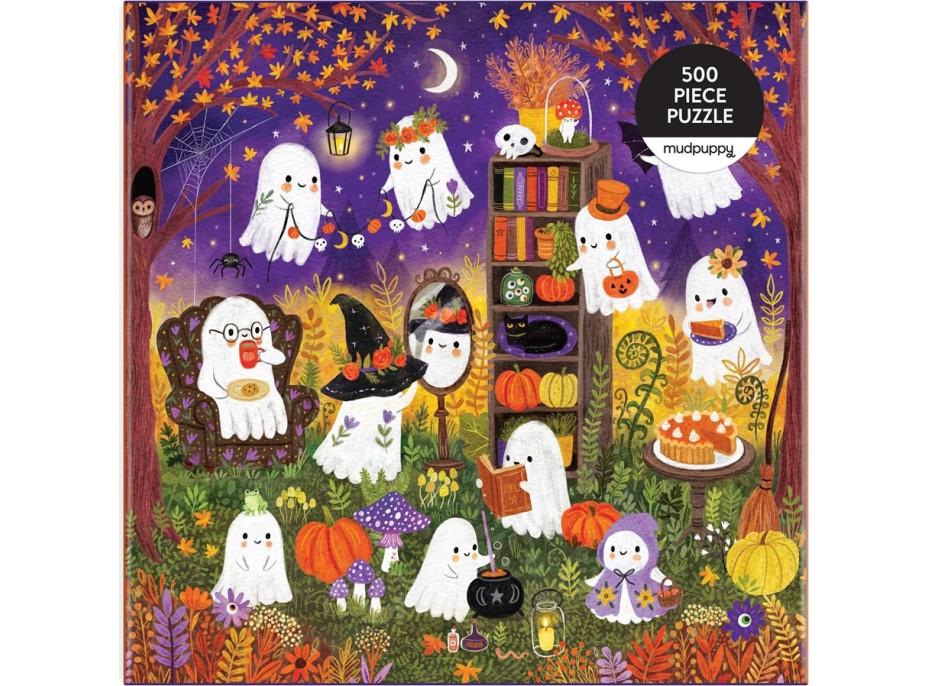 Mudpuppy Puzzle Strašidelná stretnutie 500 dielikov