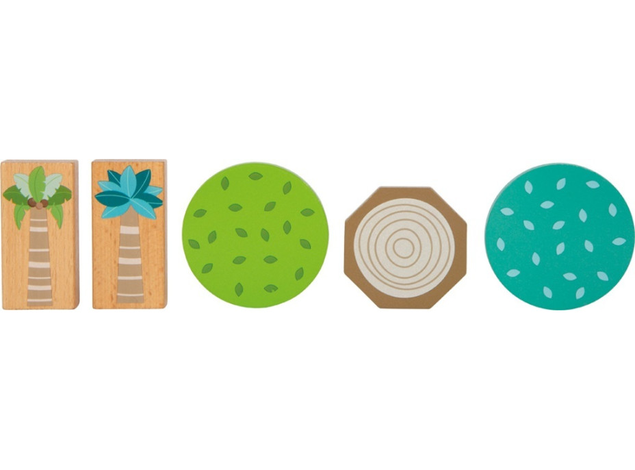 small foot Stavebnice Priatelia z džungle