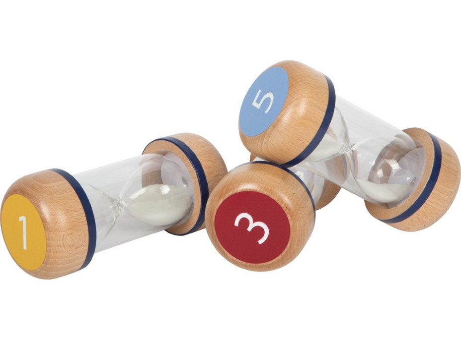 small foot Sada drevených presýpacích hodín