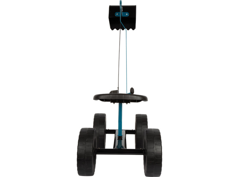 small foot Bager s kolieskami modrý