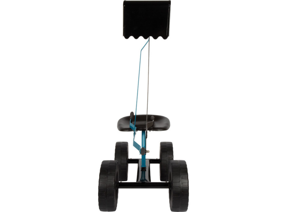 small foot Bager s kolieskami modrý