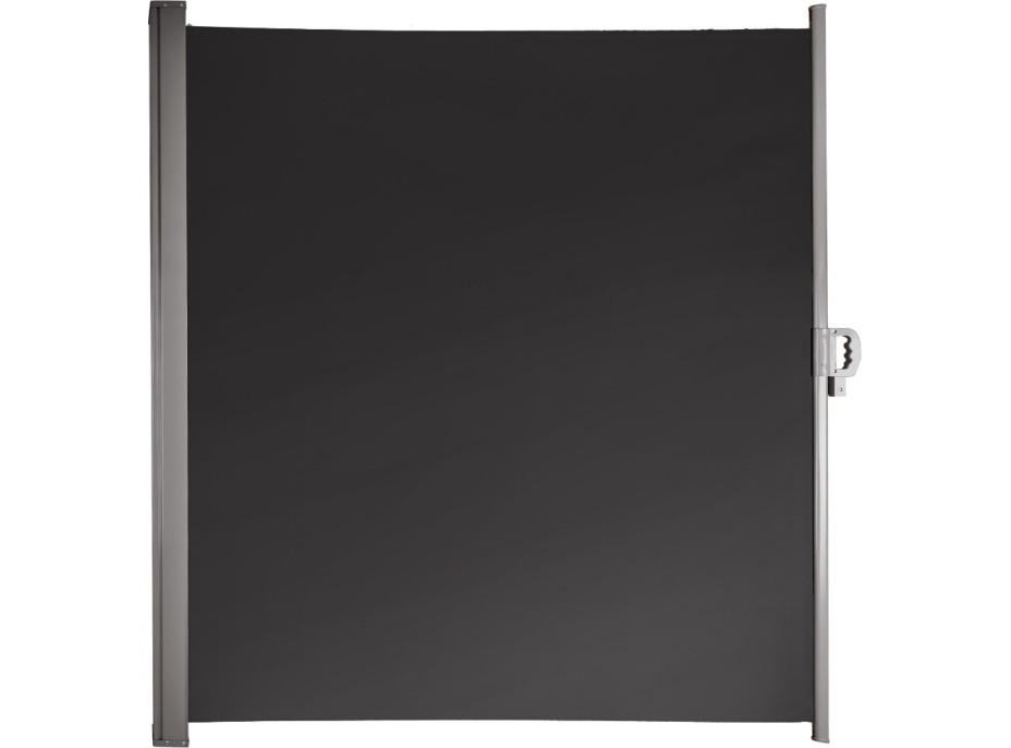 Bočná markíza LUARO rolovacia - 160 x 300 cm - tmavo šedá