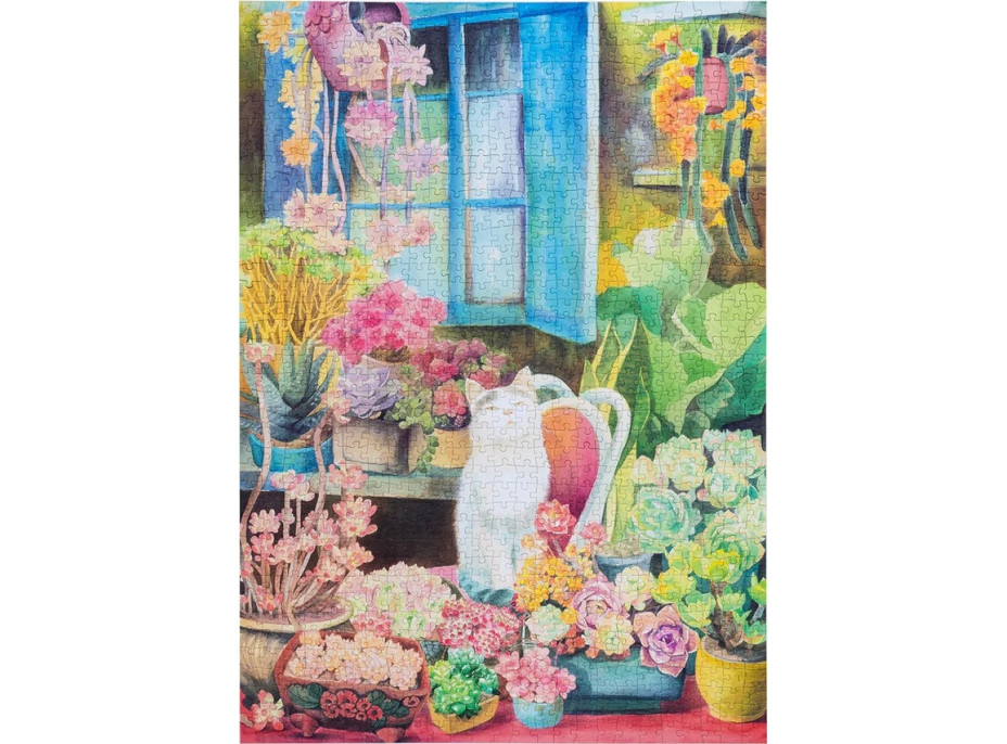 RoboTime Puzzle Mačacia záhradka 1000 dielikov