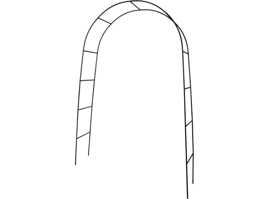 Záhradná kovová pergola LUARO 240 x 140 cm - oblúk
