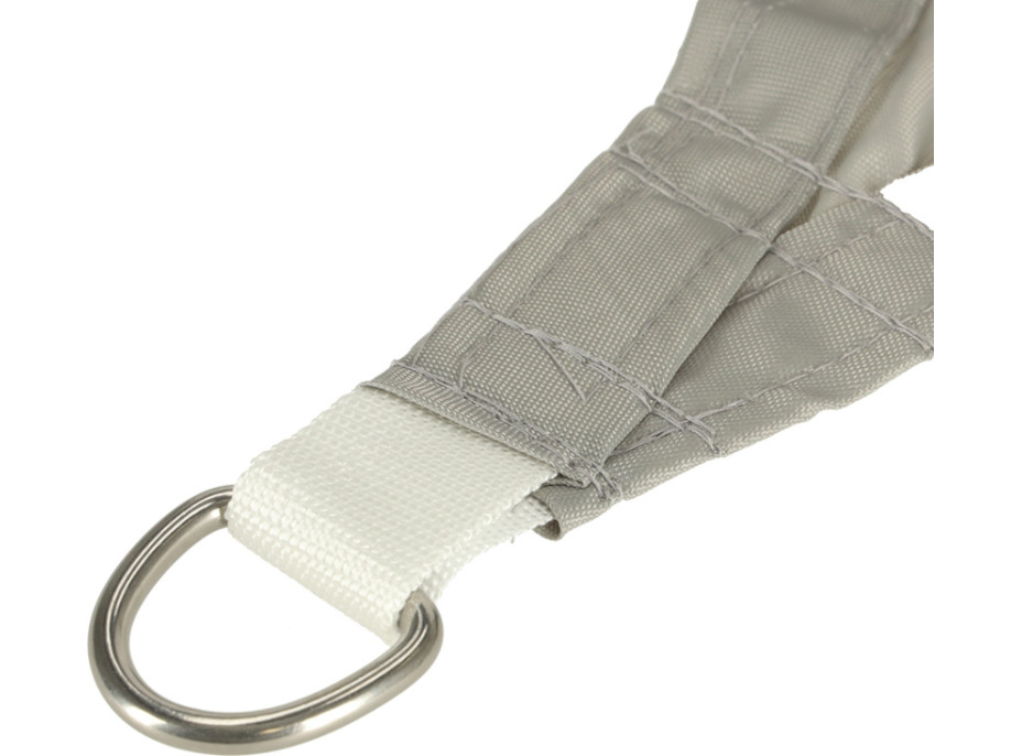 Vodotesná tieniaca plachta LUARO obdĺžnik - 4x3 m - šedá