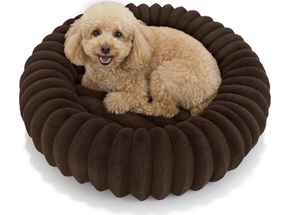 Pelech pre psy a mačky ROYAL LOUNGE 60 cm - hnedý