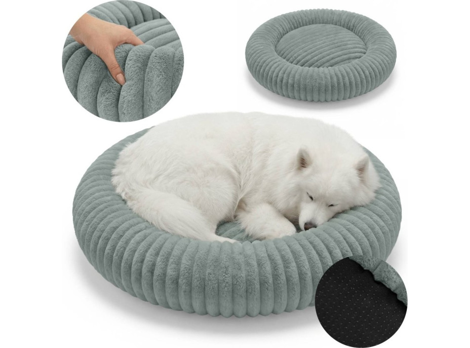 Pelech pre psy a mačky ROYAL LOUNGE 90 cm - šalviový