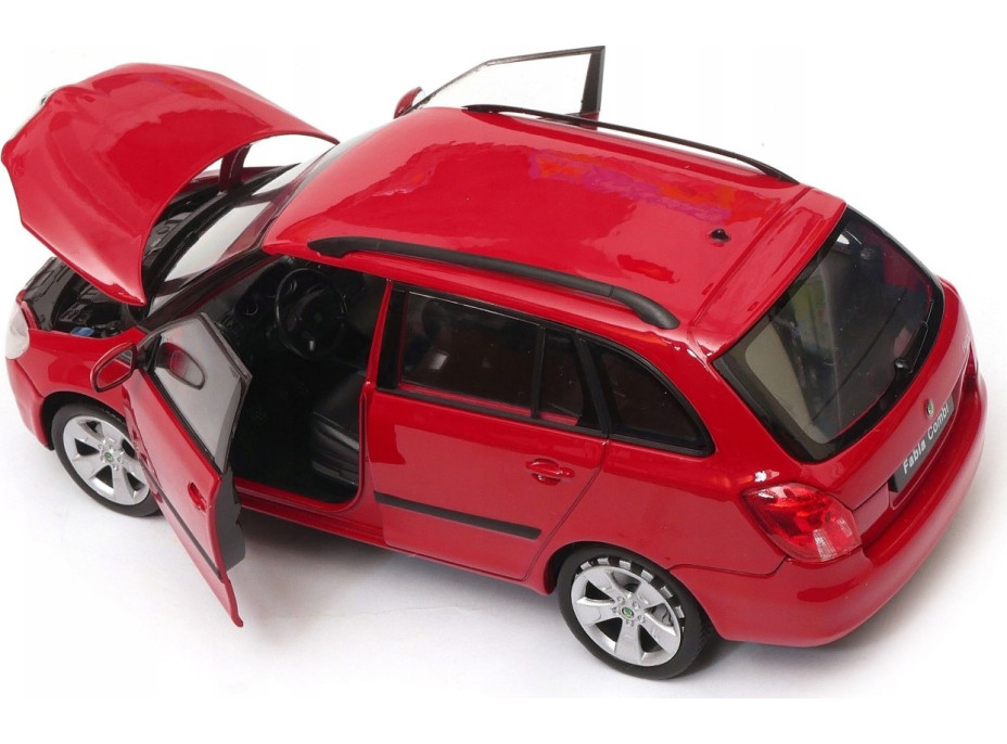 Welly Škoda Fabia Combi II (2009) 1:24 červená