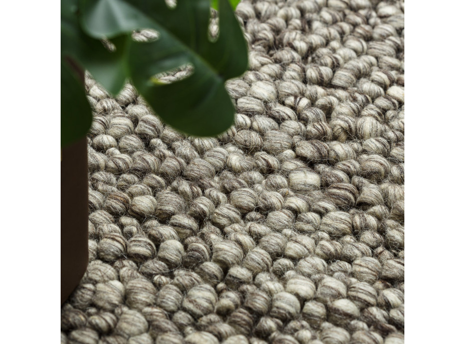 Kusový koberec Tahar 99005 antra