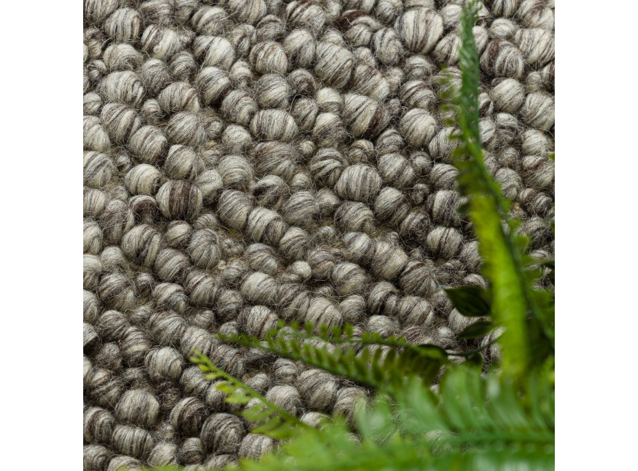 Kusový koberec Tahar 99005 antra