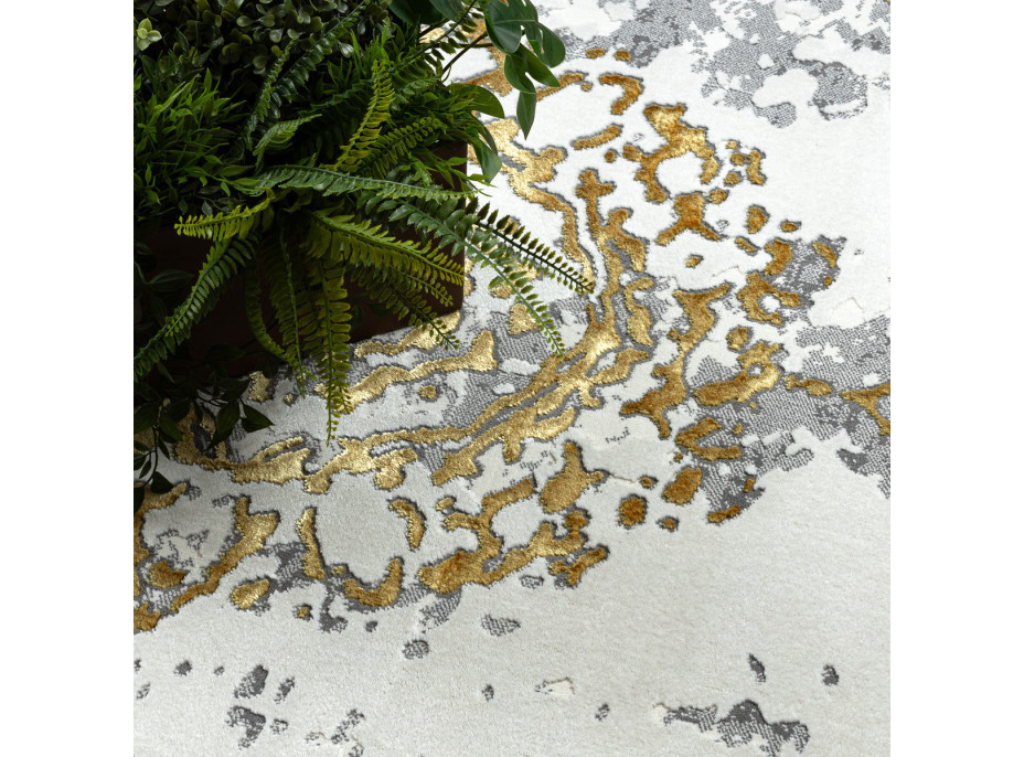 Kusový koberec Allure 1961 gold/white