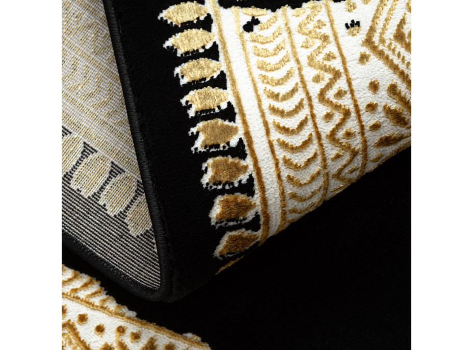 Kusový koberec Allure 1965 black/gold